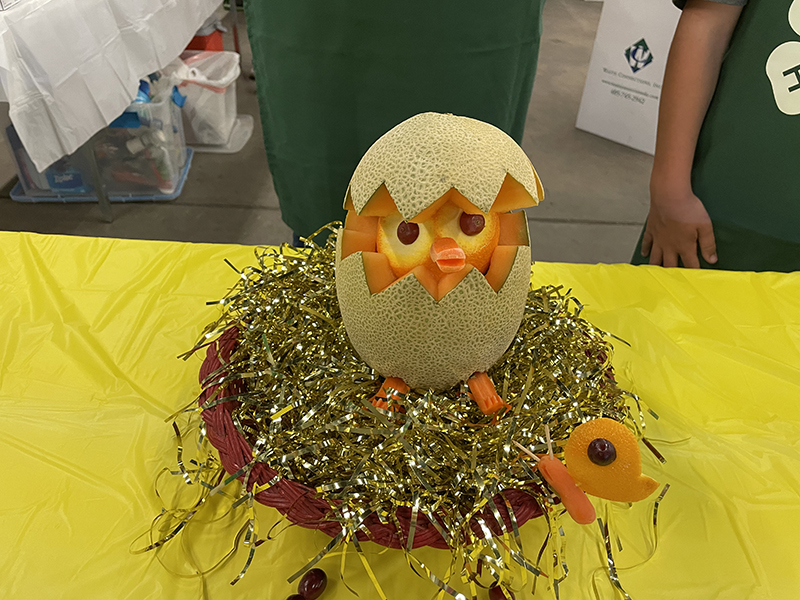Fruit Sculpting Grant County Intermediate Reserve Champion Fruit Sculpting Grant County Intermediate Reserve Champion