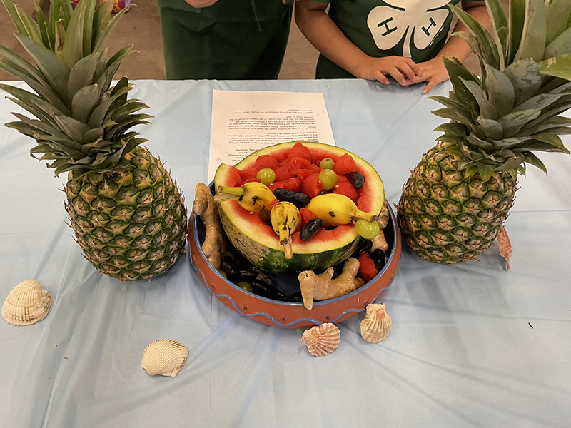 Fruit Sculpting Canadian County Junior Reserve Champion Fruit Sculpting Canadian County Junior Reserve Champion