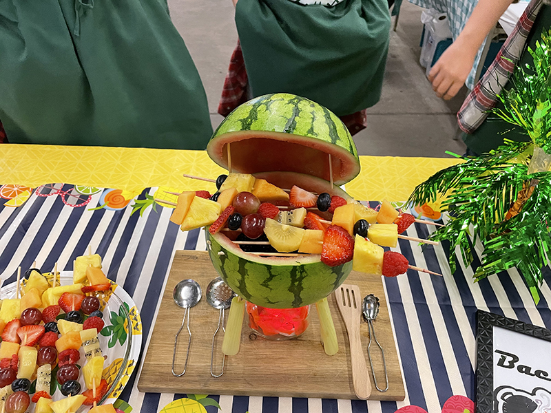 Fruit Sculpting Grant County Senior Third Place Fruit Sculpting Grant County Senior Third Place