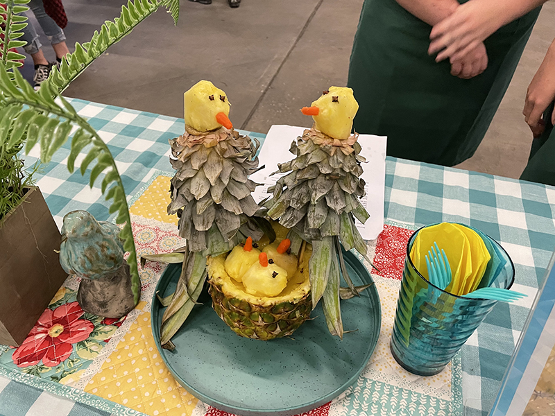 Fruit Sculpting Logan County Senior Reserve Champion Fruit Sculpting Logan County Senior Reserve Champion